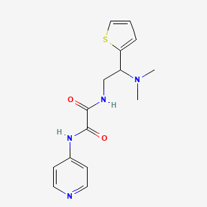 N1-(2-(dimethylamino)-2-(thiophen-2-yl)ethyl)-N2-(pyridin-4-yl)oxalamide