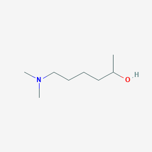 molecular formula C8H19NO B2545838 6-(二甲氨基)己醇-2 CAS No. 27384-59-4