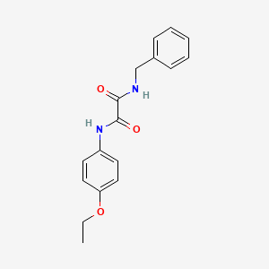 molecular formula C17H18N2O3 B2545962 N-苄基-N'-(4-乙氧基苯基)乙二酰胺 CAS No. 21774-96-9