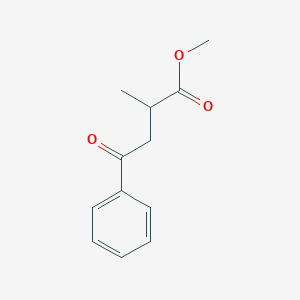 molecular formula C12H14O3 B2545980 Methyl 2-methyl-4-oxo-4-phenylbutanoate CAS No. 36057-38-2