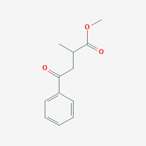 molecular formula C12H14O3 B2545980 2-甲基-4-氧代-4-苯基丁酸甲酯 CAS No. 36057-38-2