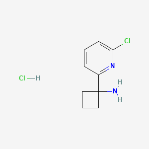 1-(6-Chloropyridin-2-yl)cyclobutanamine hydrochloride