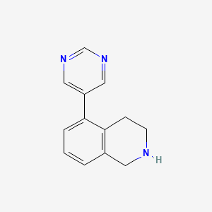 5-Pyrimidin-5-yl-1,2,3,4-tetrahydroisoquinoline