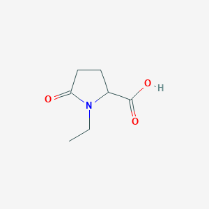 1-Ethyl-5-oxopyrrolidine-2-carboxylic acid