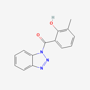 2-(1H-1,2,3-Benzotriazole-1-carbonyl)-6-methylphenol
