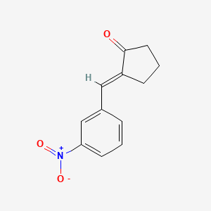 (2E)-2-[(3-nitrophenyl)methylidene]cyclopentan-1-one