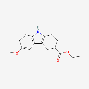 ethyl 6-methoxy-2,3,4,9-tetrahydro-1H-carbazole-3-carboxylate