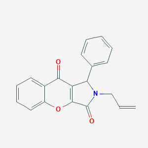 molecular formula C20H15NO3 B254644 2-Allyl-1-phenyl-1,2-dihydrochromeno[2,3-c]pyrrole-3,9-dione 