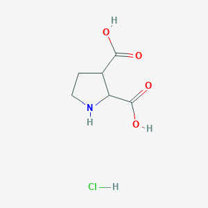 Pyrrolidine-2,3-dicarboxylic acid hydrochloride