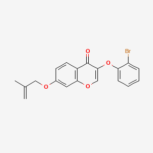 3-(2-bromophenoxy)-7-((2-methylallyl)oxy)-4H-chromen-4-one