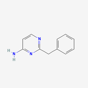 molecular formula C11H11N3 B2546591 2-Benzylpyrimidin-4-amine CAS No. 22404-44-0