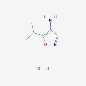 5-Isopropylisoxazol-4-amine hydrochloride
