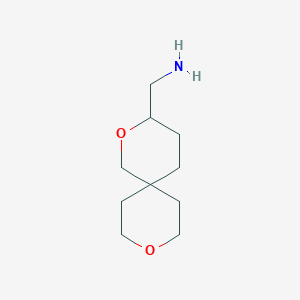 {2,9-Dioxaspiro[5.5]undecan-3-yl}methanamine