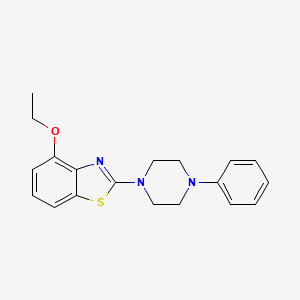 4-Ethoxy-2-(4-phenylpiperazin-1-yl)-1,3-benzothiazole