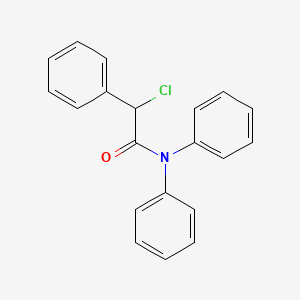 molecular formula C20H16ClNO B2546785 2-Chloro-N,N,2-triphenylacetamide CAS No. 23210-24-4
