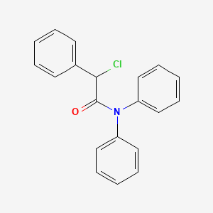 molecular formula C20H16ClNO B2546785 2-氯-N,N,2-三苯基乙酰胺 CAS No. 23210-24-4