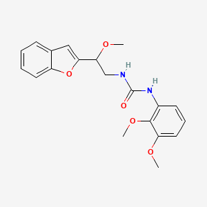 1-(2-(Benzofuran-2-yl)-2-methoxyethyl)-3-(2,3-dimethoxyphenyl)urea