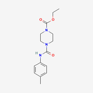 Ethyl 4-(N-(4-methylphenyl)carbamoyl)piperazinecarboxylate