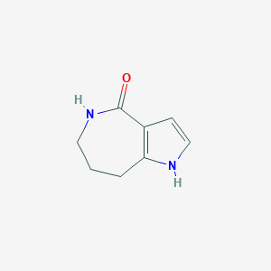 molecular formula C8H10N2O B2546828 5,6,7,8-四氢吡咯并[3,2-c]氮杂卓-4(1H)-酮 CAS No. 21357-23-3