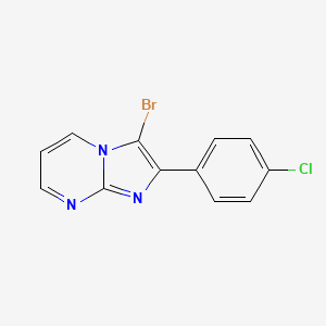3-Bromo-2-(4-chlorophenyl)imidazo[1,2-a]pyrimidine