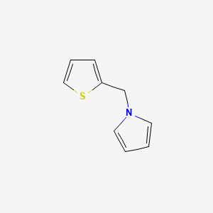 molecular formula C9H9NS B2546911 1-(Thiophen-2-ylmethyl)pyrrole CAS No. 59303-11-6