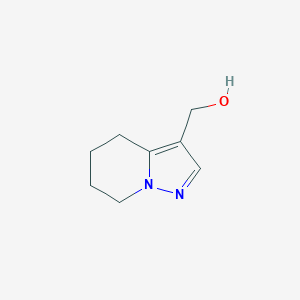 molecular formula C8H12N2O B2546941 (4,5,6,7-Tetrahydropyrazolo[1,5-a]pyridin-3-yl)methanol CAS No. 1131912-86-1