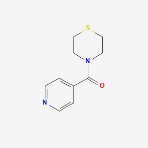 molecular formula C10H12N2OS B2546948 Pyridin-4-yl(thiomorpholino)methanone CAS No. 1197924-91-6
