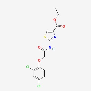 Ethyl 2-(2-(2,4-dichlorophenoxy)acetamido)thiazole-4-carboxylate