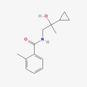 N-(2-cyclopropyl-2-hydroxypropyl)-2-methylbenzamide