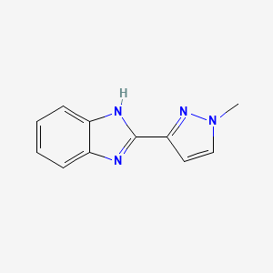 2-(1-Methyl-1H-pyrazol-3-yl)-1H-benzo[d]imidazole