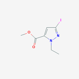 Methyl 2-ethyl-5-iodopyrazole-3-carboxylate