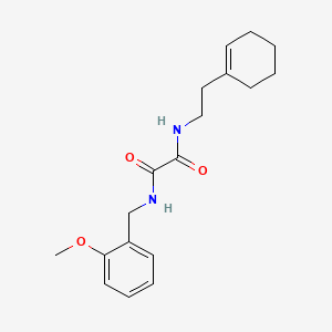 N1-(2-(cyclohex-1-en-1-yl)ethyl)-N2-(2-methoxybenzyl)oxalamide