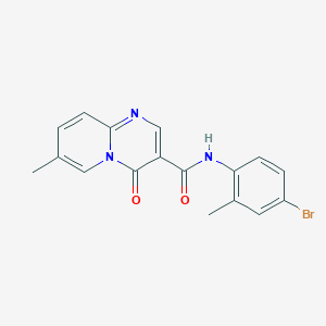 N-(4-bromo-2-methylphenyl)-7-methyl-4-oxo-4H-pyrido[1,2-a]pyrimidine-3-carboxamide