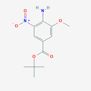 Tert-butyl 4-amino-3-methoxy-5-nitrobenzoate