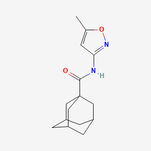 Adamantanyl-N-(5-methylisoxazol-3-YL)formamide