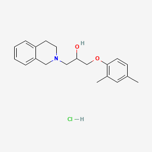 1-(3,4-dihydroisoquinolin-2(1H)-yl)-3-(2,4-dimethylphenoxy)propan-2-ol hydrochloride