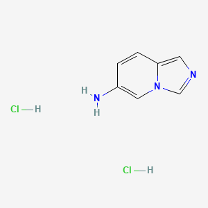 Imidazo[1,5-a]pyridin-6-amine dihydrochloride