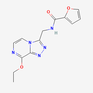 N-((8-ethoxy-[1,2,4]triazolo[4,3-a]pyrazin-3-yl)methyl)furan-2-carboxamide