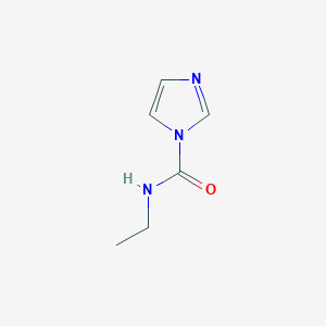 molecular formula C6H9N3O B2547407 N-乙基-1-咪唑甲酰胺 CAS No. 58124-84-8