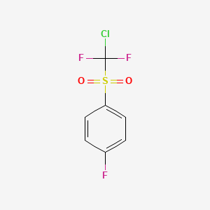 1-[Chloro(difluoro)methyl]sulfonyl-4-fluorobenzene