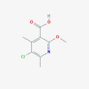 5-Chloro-2-methoxy-4,6-dimethylnicotinic acid
