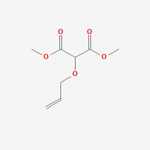 molecular formula C8H12O5 B2547483 Dimethyl 2-prop-2-enoxypropanedioate CAS No. 35621-67-1