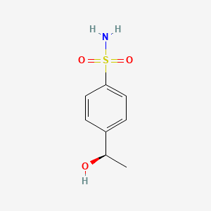 4-[(1R)-1-hydroxyethyl]benzene-1-sulfonamide