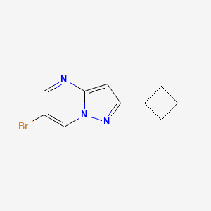 6-Bromo-2-cyclobutylpyrazolo[1,5-A]pyrimidine
