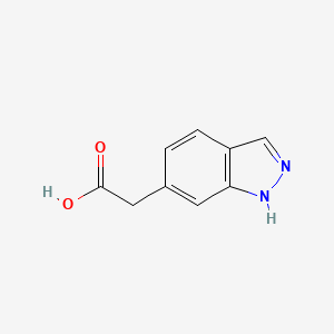 2-(1H-indazol-6-yl)acetic acid