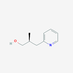 (2S)-2-Methyl-3-pyridin-2-ylpropan-1-ol