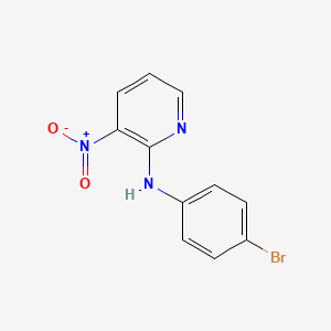 molecular formula C11H8BrN3O2 B2547609 N-(4-bromophenyl)-3-nitropyridin-2-amine CAS No. 78750-60-4