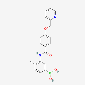 4-Methyl-3-(4-(pyridin-2-ylmethoxy)benzamido)phenylboronic acid