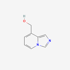 molecular formula C8H8N2O B2547807 Imidazo[1,5-a]pyridin-8-ylmethanol CAS No. 153936-24-4