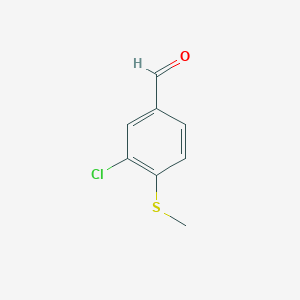 B2547885 3-Chloro-4-(methylthio)benzaldehyde CAS No. 38125-81-4